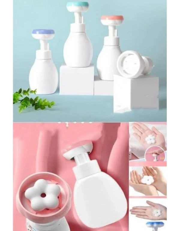 Çiçek Şekli Veren Köpük Sabunluk