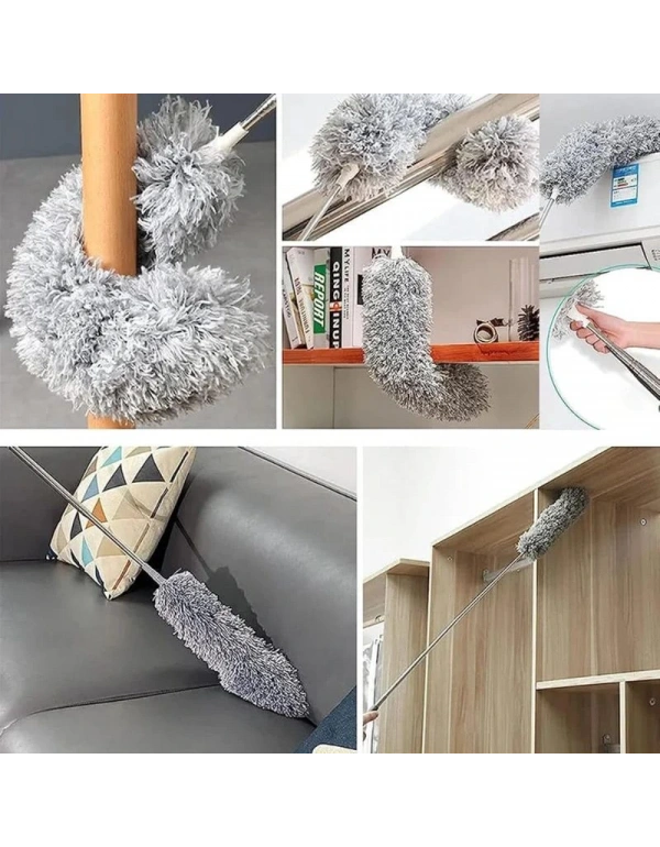 Püssküllü Teleskopik Toz Mop