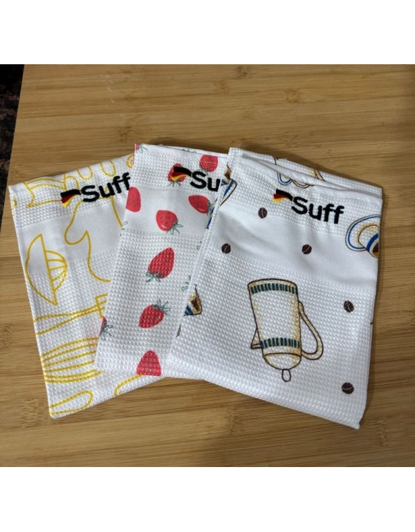 Suff Sihirli Mikrofiber Genel Temizlik Bezi Desenli 60X40