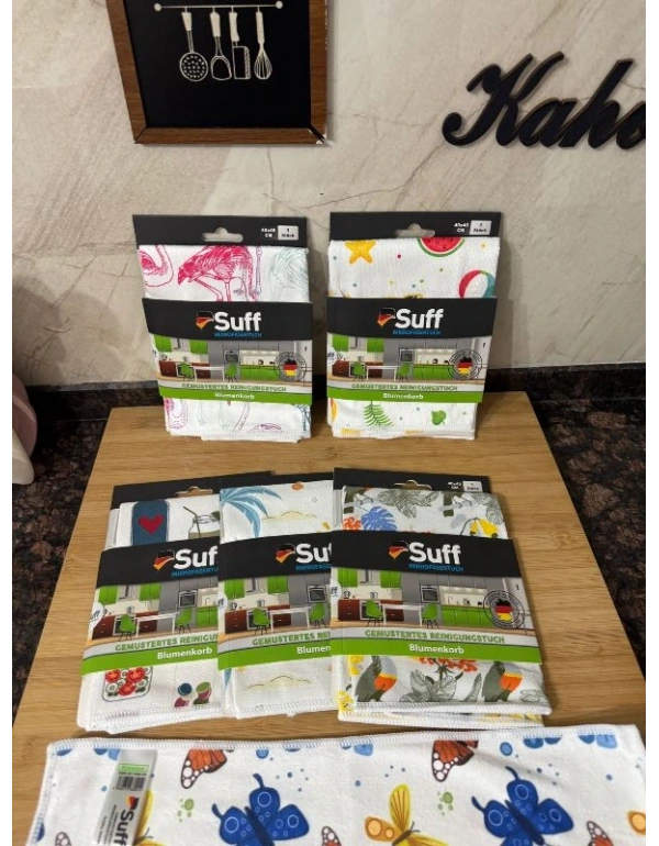 Suff Blumenkorb Mikrofiber Mutfak Bezi 40X40