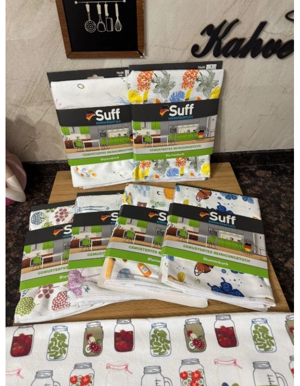 Suff Blumenkorb Mikrofiber Mutfak Bezi 70X50