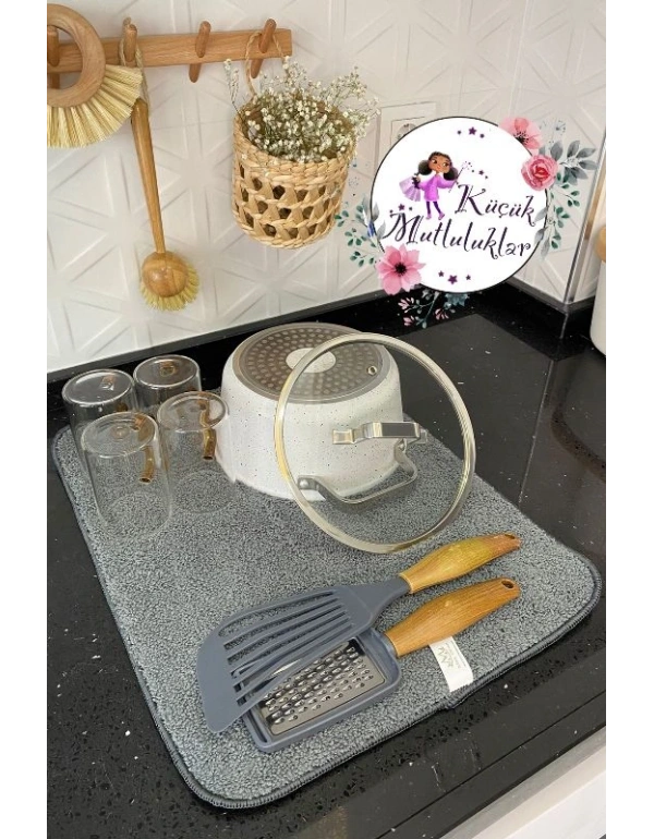 Miss Çok Amaçlı Mikrofiber Bulaşık Kurulama Matı