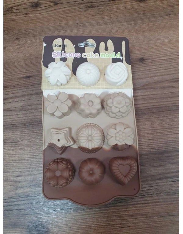 Silikon Kek Kalıbı 12Li 8749