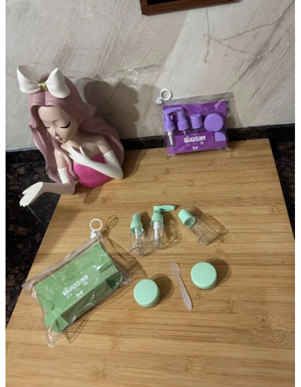 Seyahat Kiti Yeşil 6 Parça