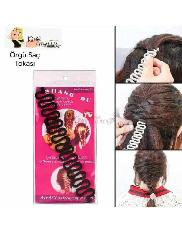 Balık Sırtı Saç Örgü Aparatı