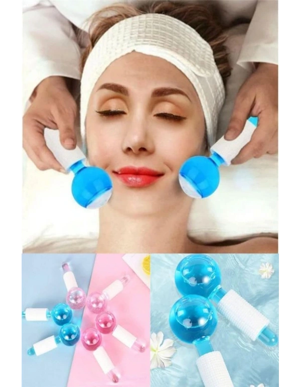 2Li Buz Küresi Buz Topu Soğuk Masaj Terapi Küresi