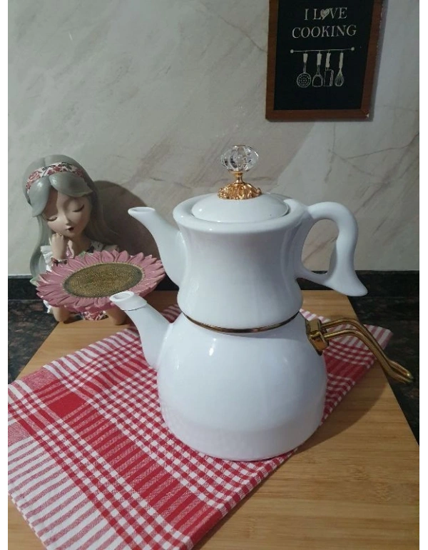 Dufy Emaye Çaydanlık Takımı