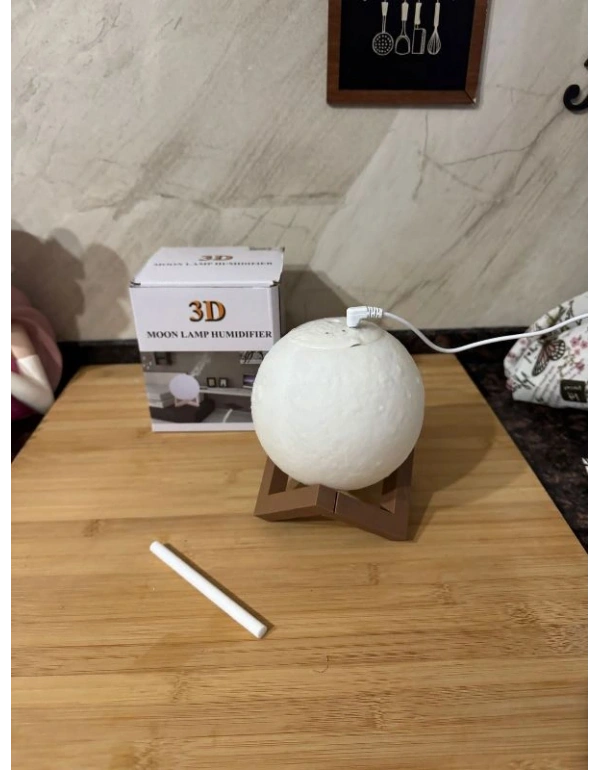 3D Dolunay Hava Nemlendirici Ve Gece Lambası 880 Ml