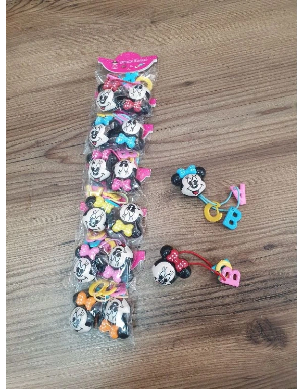 Mickey Mouse Model Lastikli  2li Baglama Tokasi Km 2022 6-1