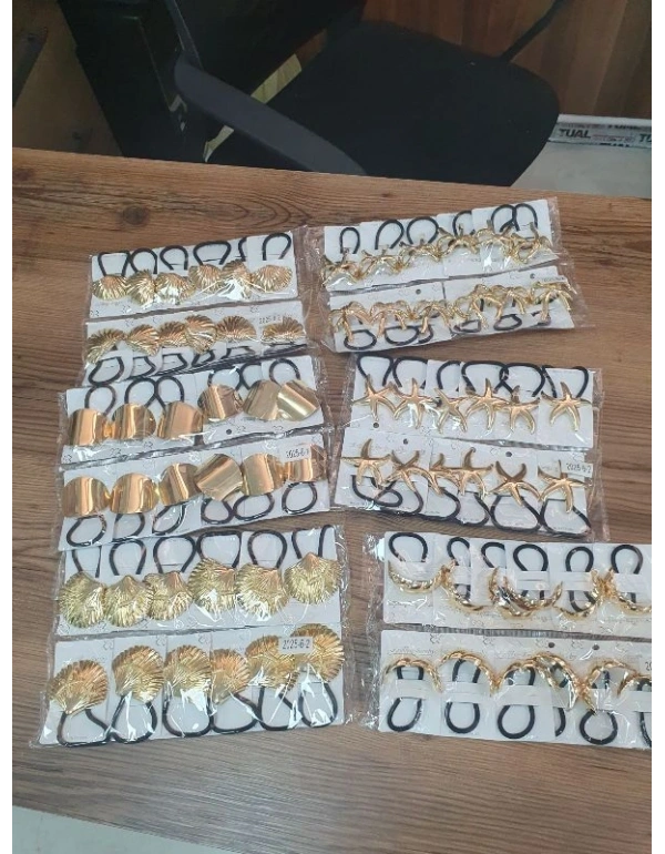 Tekli Bağlamali Toka Gold Detayli Km 6-1 6-2