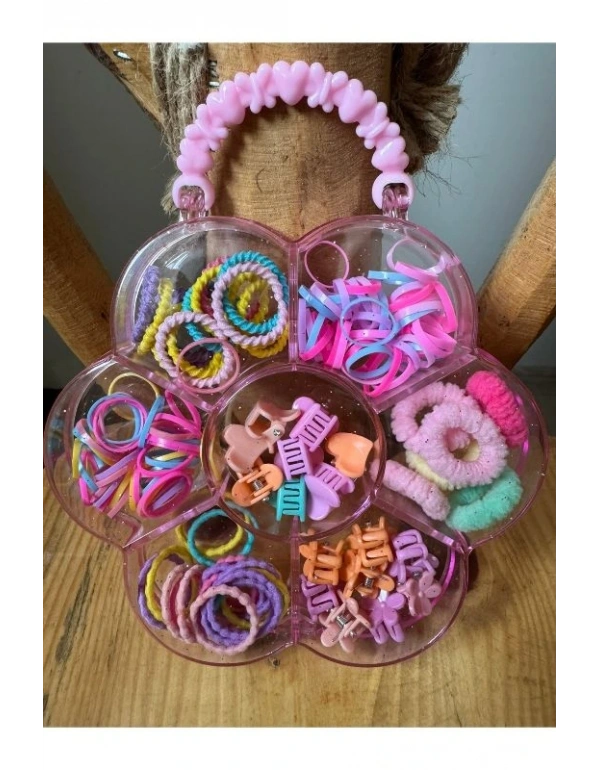 Çiçek Çantalı Toksa Seti