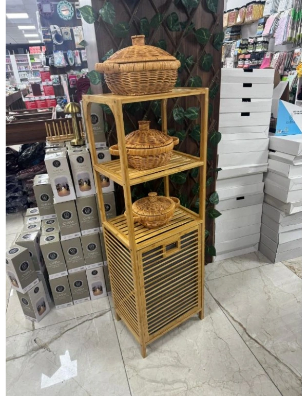 Bambu Dolap 3 Katlı