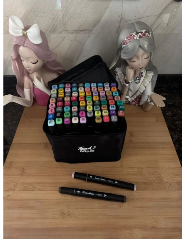 Çantali Marker Kalem 80Li