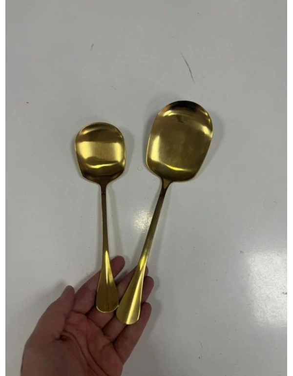 Servis Kaşığı Küçük Gold