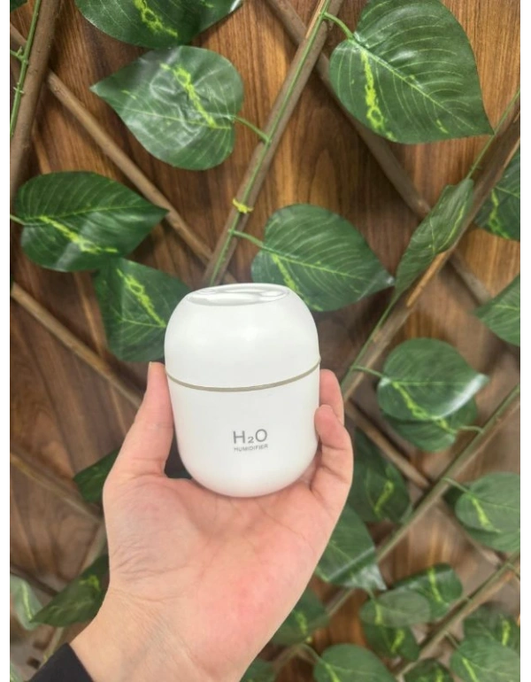 Mini Buhar Makinesi Beyaz Eko 220 Ml Hava Nemlendirici H20