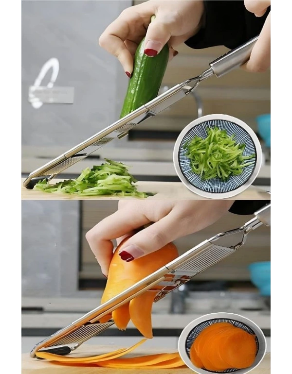 Çelik Rende 3 Bıçaklı Mandolin