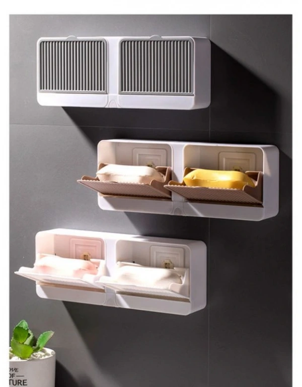 Çiftli Sabunluk Katı Sabunluk Kutusu