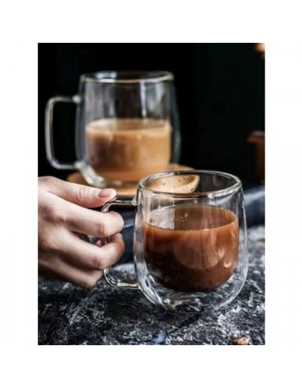 Çift Cidarli Sapli Kupa 250 Ml