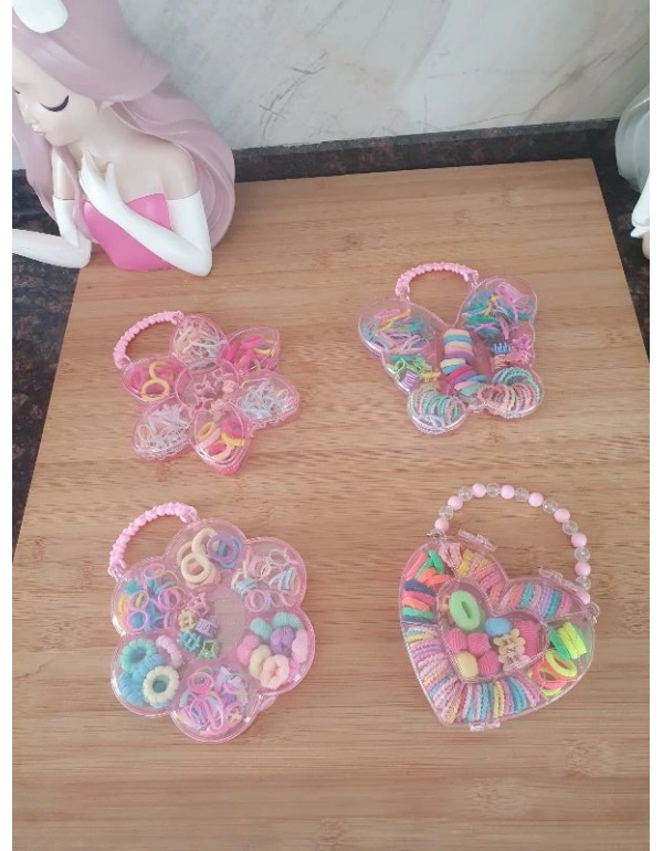 Kalp Çantalı Toka Seti