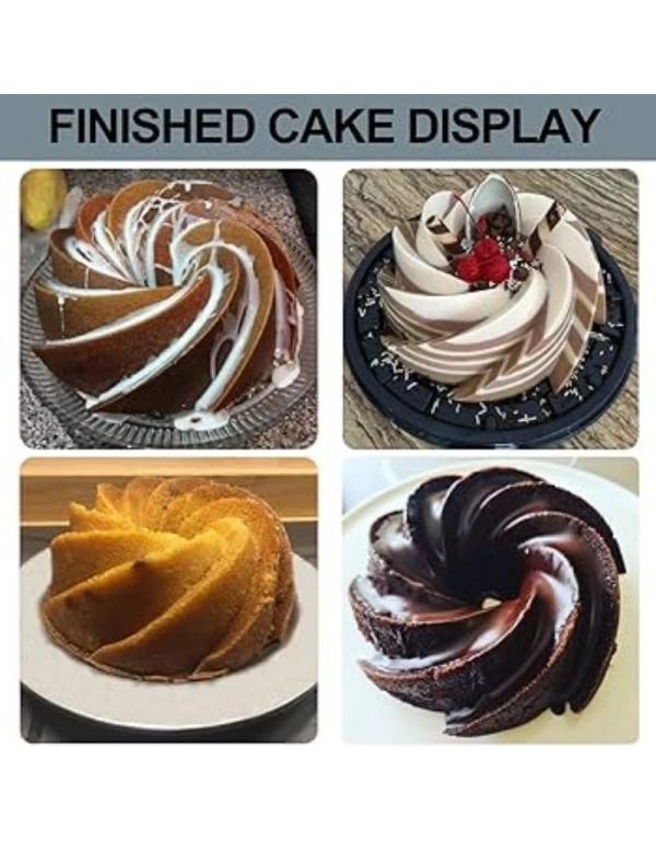 Maas Rüzgar Gülü Döküm Kek Kalıbı