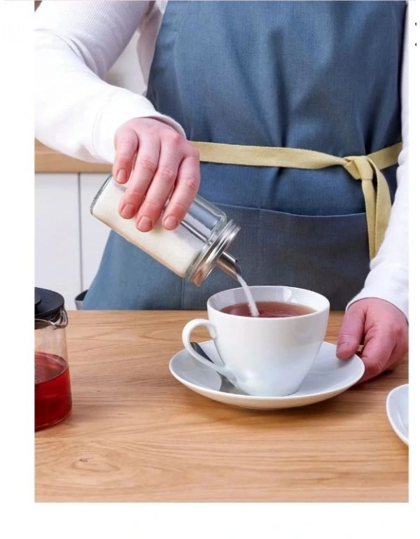 İkea Tarzı Dökmeli Toz Şekerlik 350 Ml