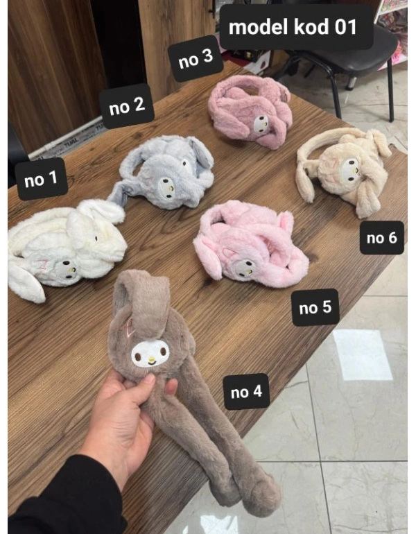 Peluş Kulaklık No 1 Krominili