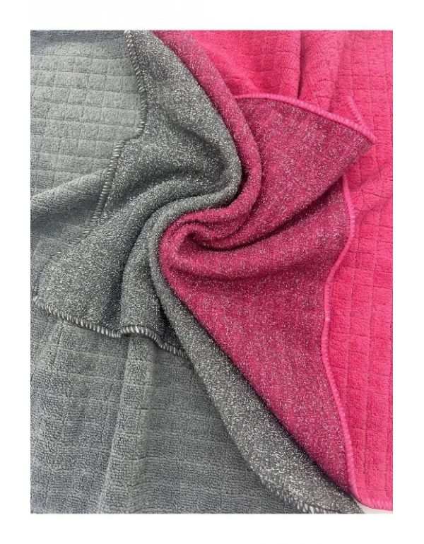 Miss Telli Bez Gri Pembe