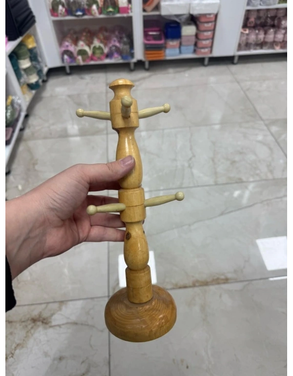 Ahşap Fincan Kupa Askısı 6lı