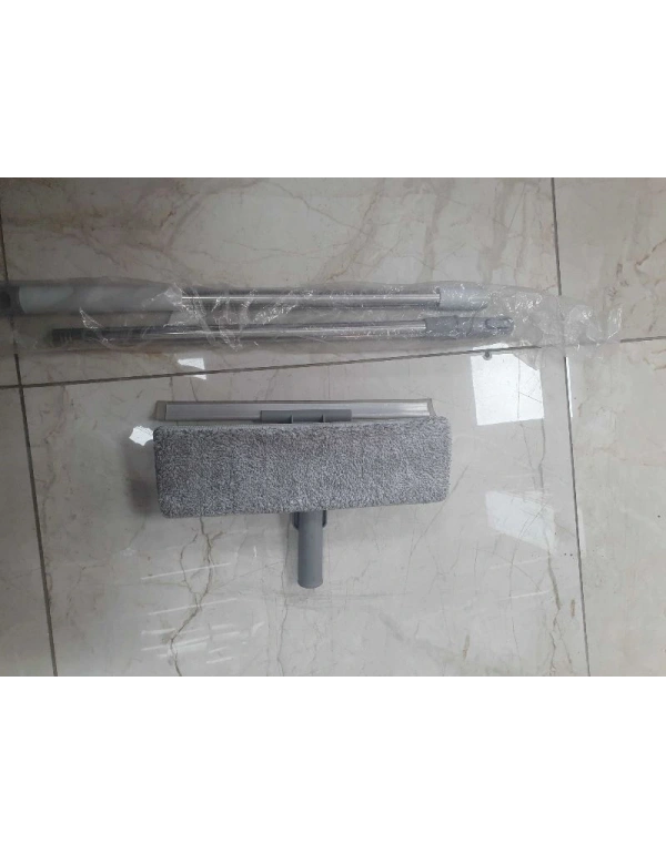 Büyük Boy Cam Temizleme Mopu Gri