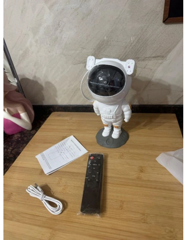 Astronot Galaksi Projektör Kumandalı Gece Lambası Yıldız Ve Samanyolu