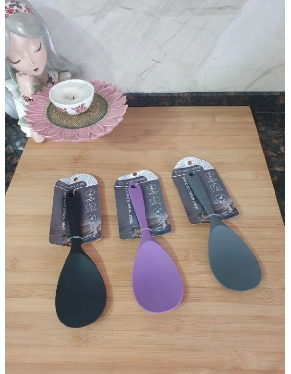 Silikon Pilav Kaşık GRİ DMR