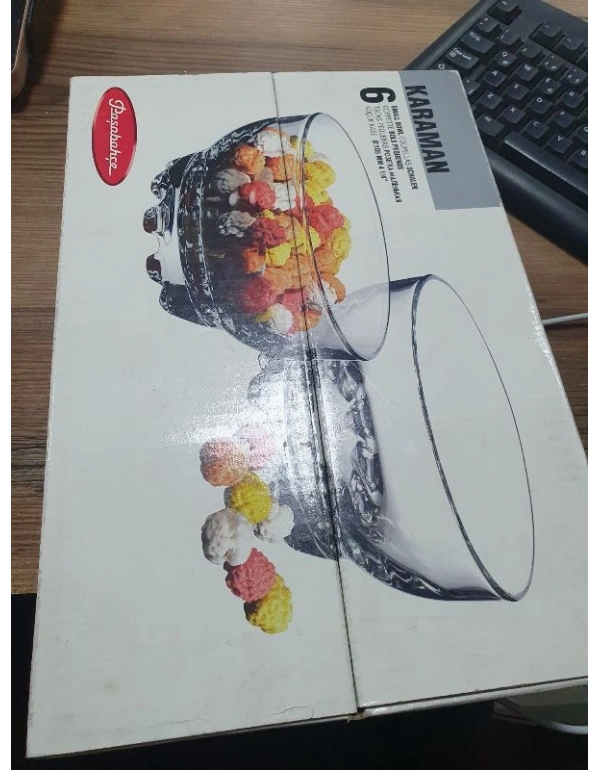 Paşabahçe 6Lı Cam Kase