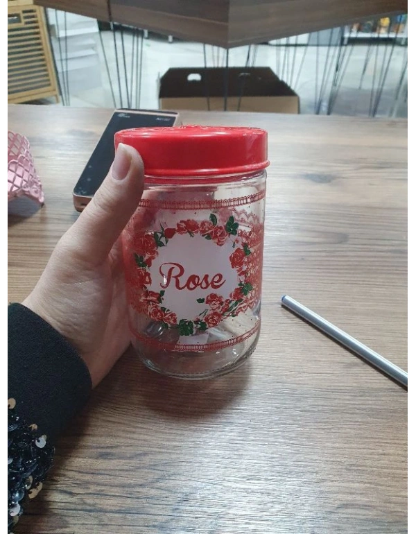 Gülen Yüz / Çiçekli Kavanoz Karma