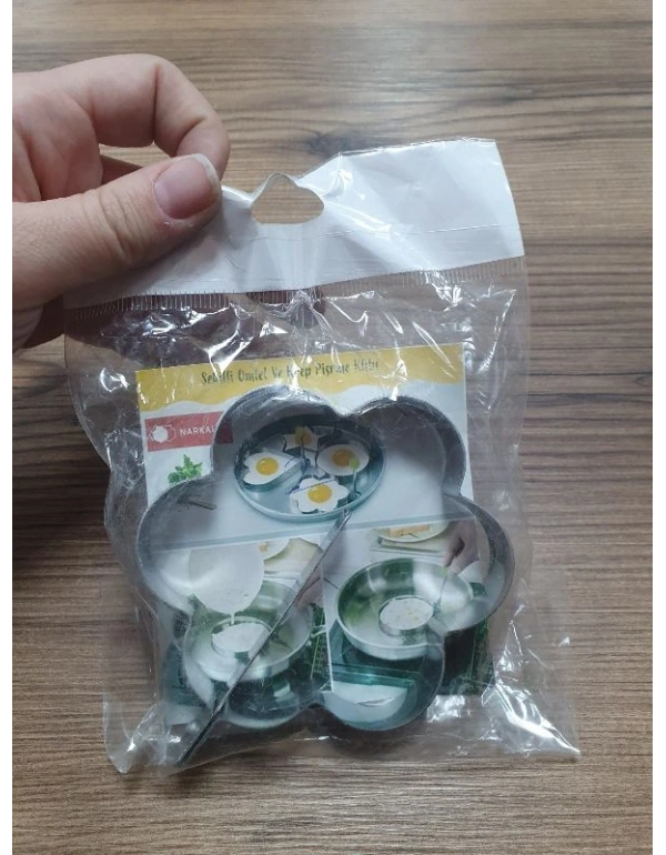 Şekilli Omlet Ve Krep Pişirme Kalıbı