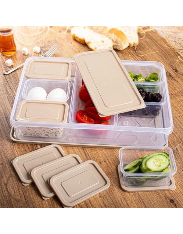 16 Parça Kahvaltı Krem BEJ