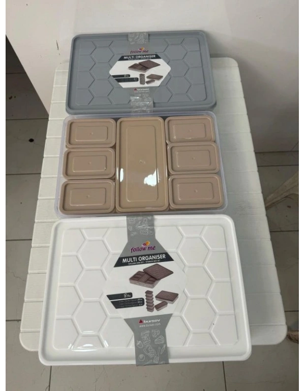 16 Parça Kahvaltılık Gri