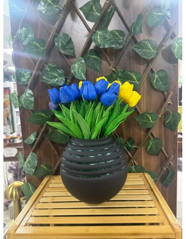 Siyak Büyük Vazo Dikdörtgen