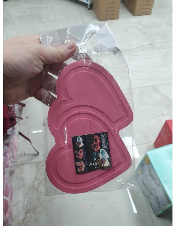 Kalp Sunum Tabak Tepsi