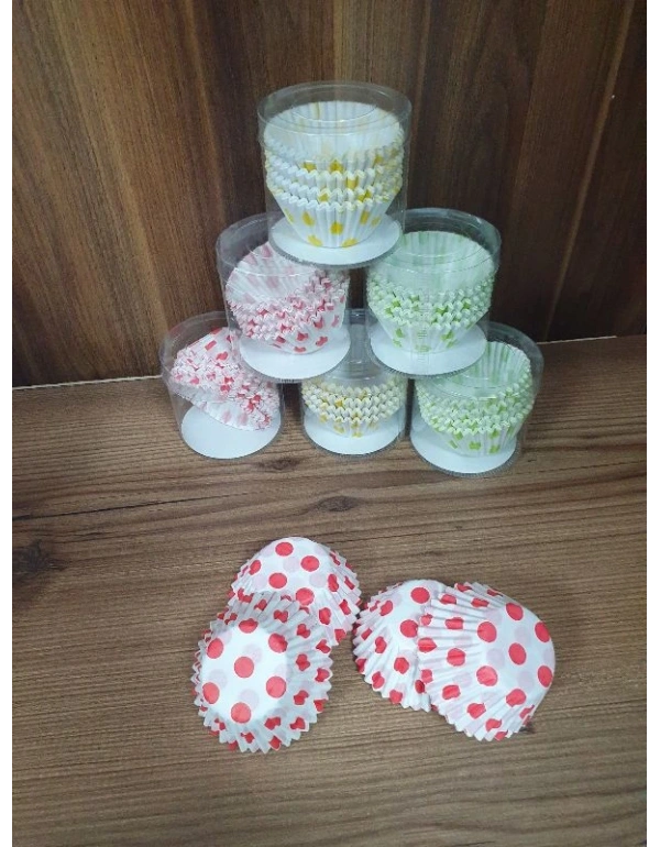 Mini Kek Kapsül 24lü Muffin Kalıbına uygun