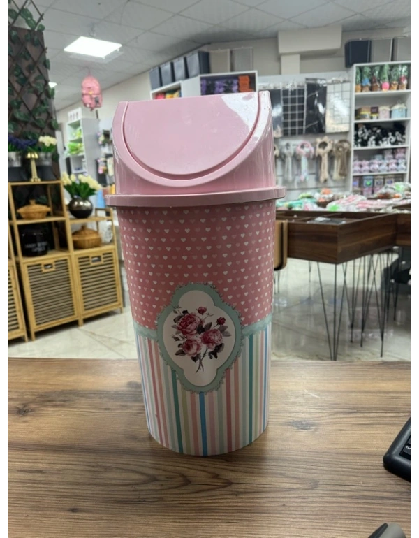 Çöp Kovası Kalpli Model No3 Model Büyük Boy