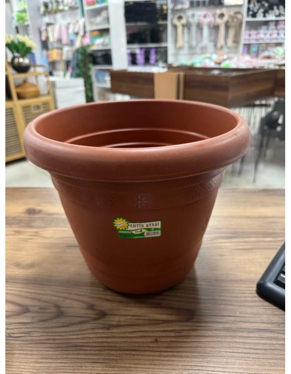 Saksı Kahve Renk no4 model