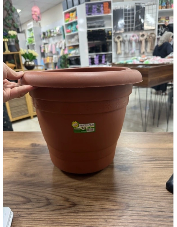 Saksı Kahve Renk no5 Boy