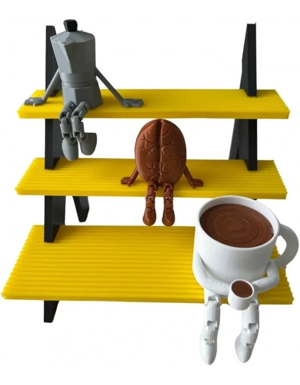 Kupa Büyük Sevimli Mini Kahve Köşesi Obje Biblo