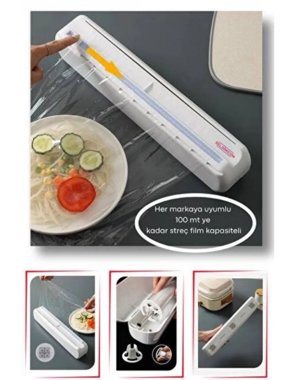 Beyaz Büyük Streç Folyoluk