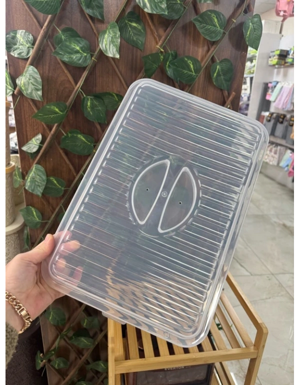 T. Şeffaf Dikdörtgen Borcam Kapak  27 x 40 cm