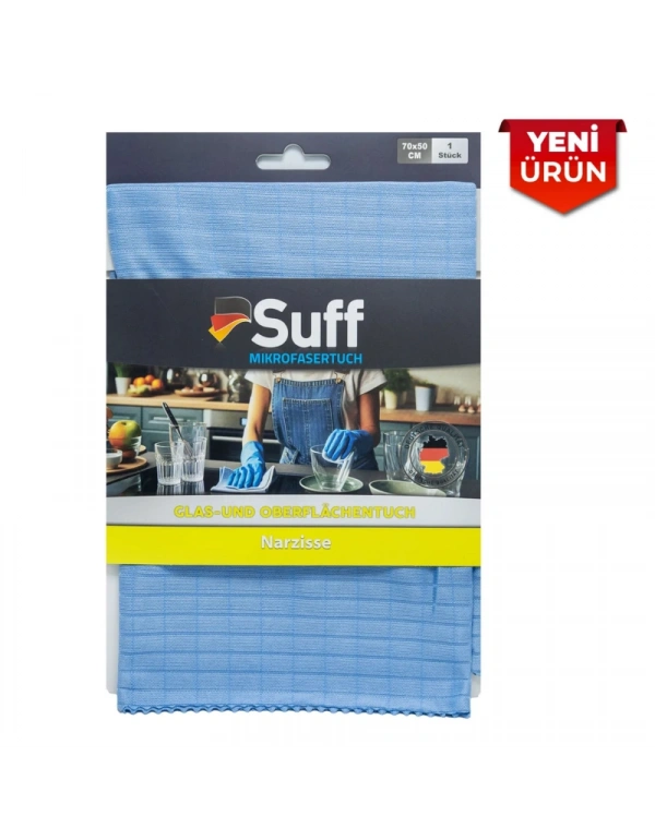Suff Mikrofiber Narzisse Nergis Cam Ayna Bezi 50X70