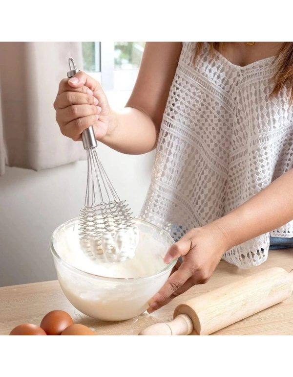 Balon Büyük Boy Paslanmaz Çelik Çırpıcı 30 Cm