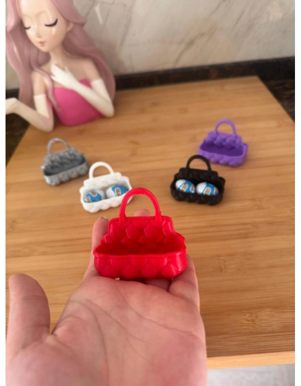 Km Group Mini Çanta Model Şekerlik Lokumluk 6 cm