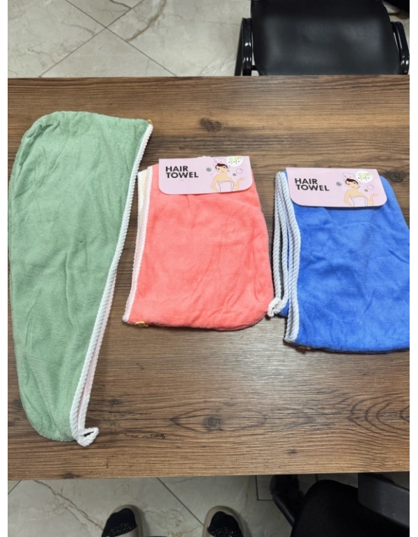 B. Büyük Boy Havlu Duş Saç Bone