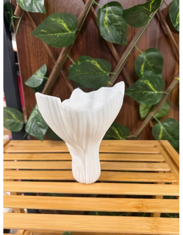 Km Group Buket Model Vazo 3D 16 X 4 Cm Ağız çap 14 cm